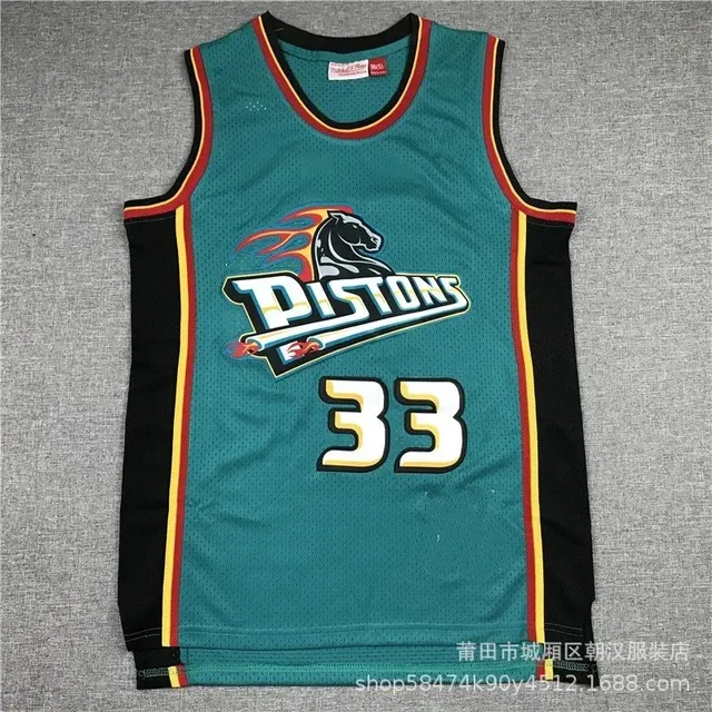 Mitchell & Ness × NBA Detroit Pistons Swingman Jersey Grant Hill #33