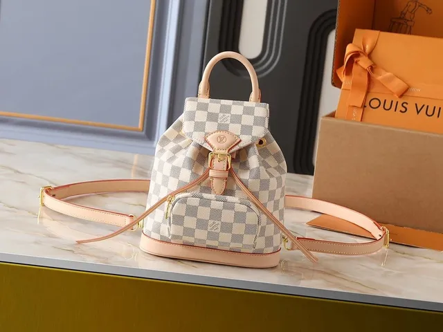 Louis Vuitton Mini Backpack Damier Azur