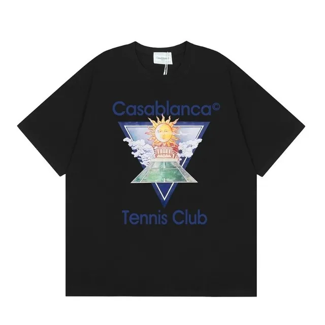 Casablanca Tennis Club Tee Sun Graphic
