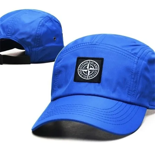 Stone Island 5-Panel Cap Compass Logo Patch