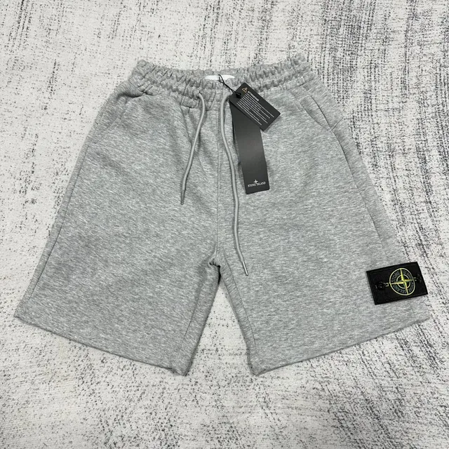 Stone Island Shorts Logo Patch