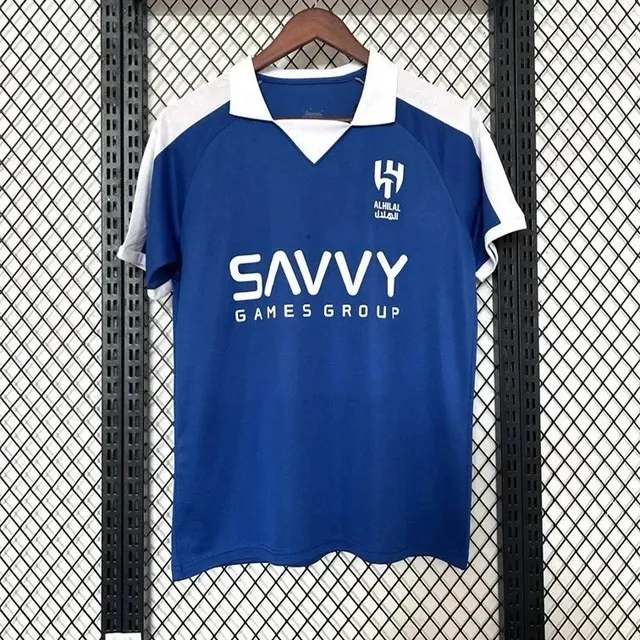 Al Nassr Training Jersey Savvy Games Group Sponsor