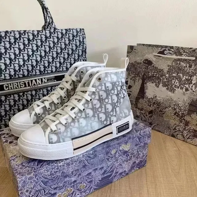 Dior B22 High-Top Oblique Print