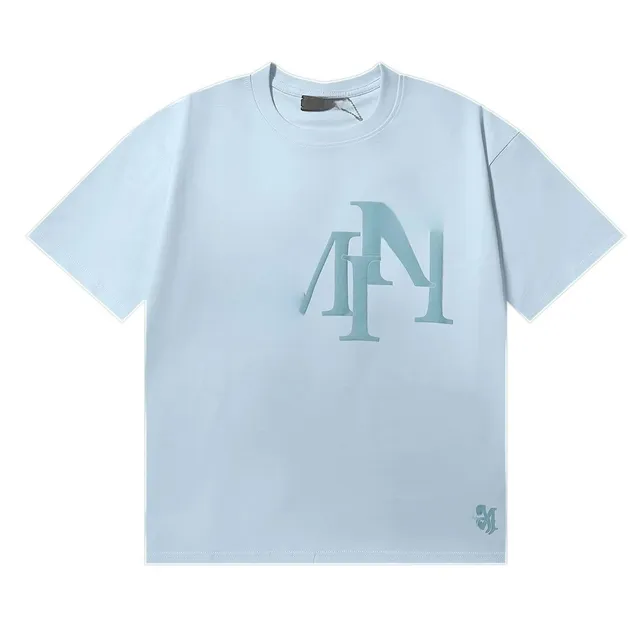 Amiri Logo T-Shirt Ice Blue