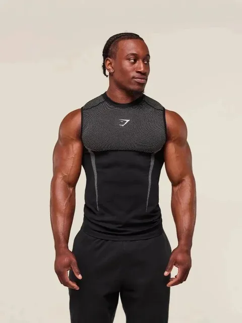 Gymshark Compression Vest Mesh Panel