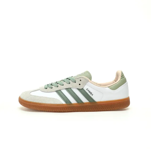 Adidas Samba White Green Gum
