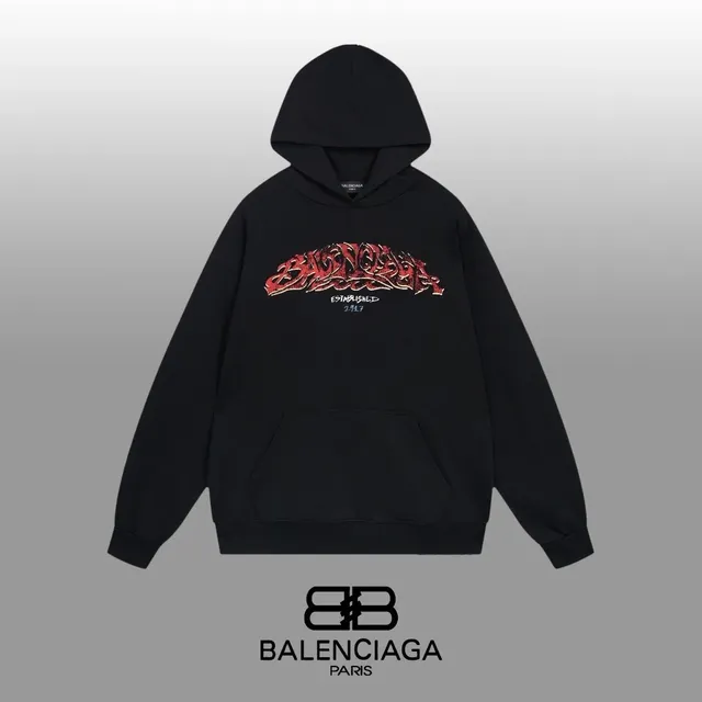 Balenciaga Hoodie Graffiti Logo