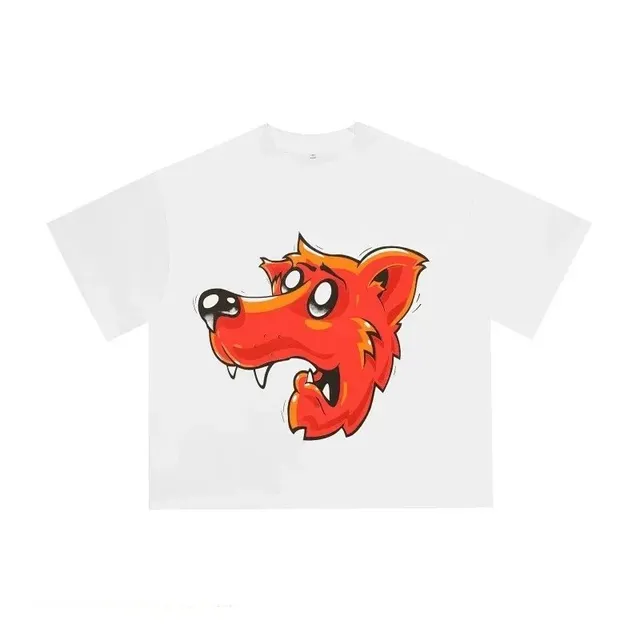 Corteiz Graphic Tee Wolf Head Print