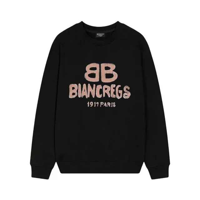 Balenciaga Crewneck Sweatshirt BB Biancregs Logo