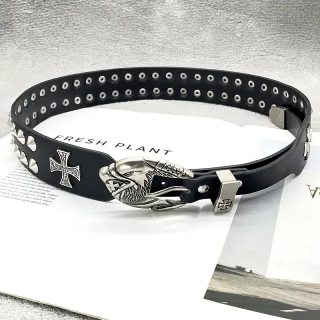 [double cross eagle beak] crow ch holy sword heart belt