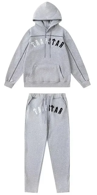 Corteiz Hoodie and Joggers Set Trapstar Logo