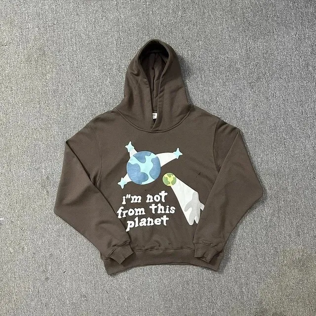Broken Planet Hoodie I'm Not From This Planet Graphic