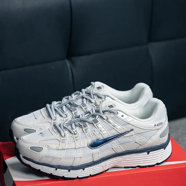 Nike P-6000 Light Bone/Blue