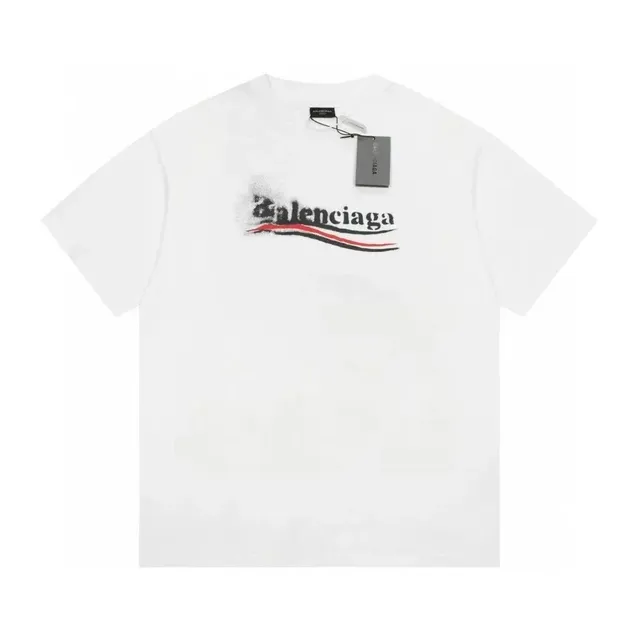 Balenciaga Logo T-Shirt Spray-Paint Logo
