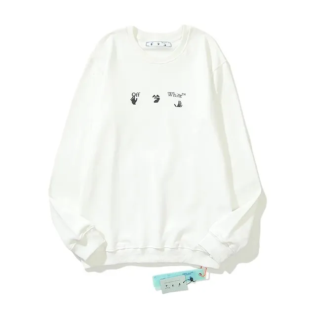 Off-White Crewneck Sweatshirt Off-White™ Logo Embroidery