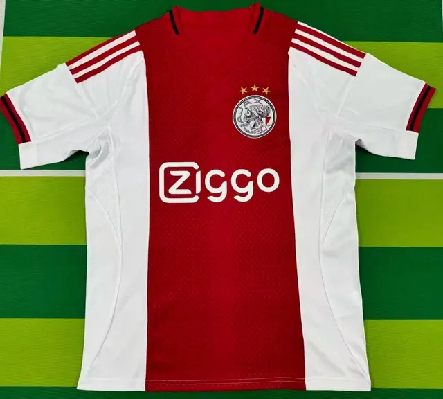 Adidas Ajax Home Jersey Ziggo Sponsor
