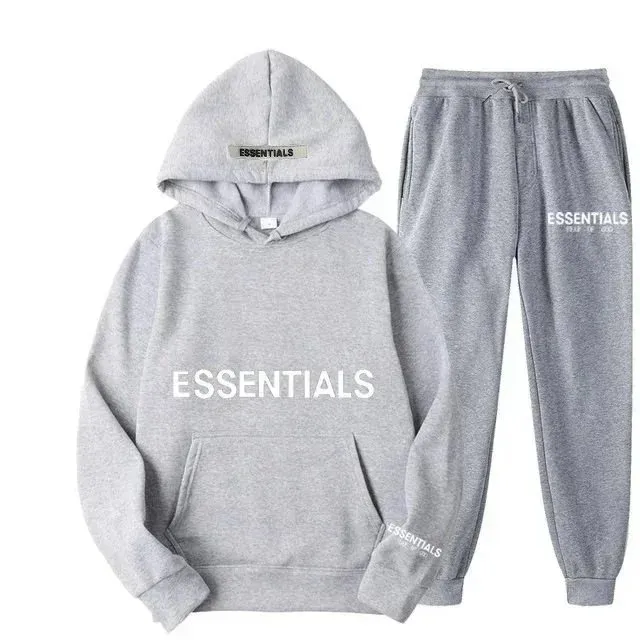 Fear of God Essentials Hoodie and Joggers Set Essentials Logo