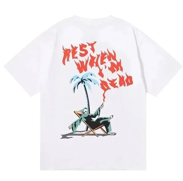 Trapstar Graphic Tee Rest When I'm Dead