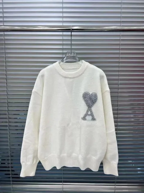 Amiri Knit Sweater Heart Logo
