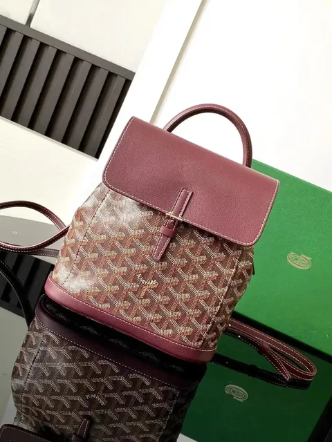 Goyard Saint Louis Backpack Goyardine Canvas