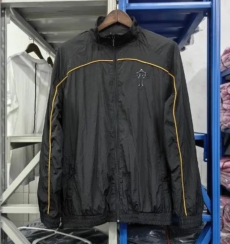 Gallery Dept. Windbreaker Jacket Yellow Trim
