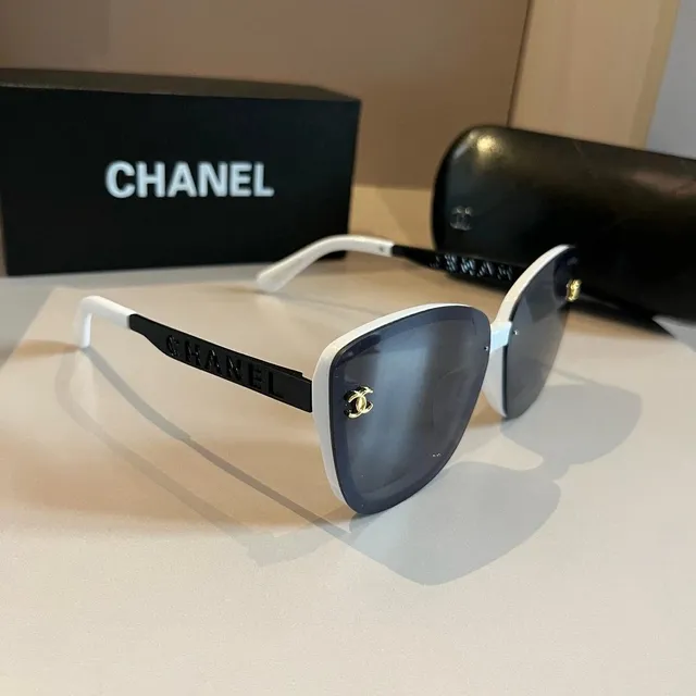 Chanel Sunglasses CC Logo Acetate Frame