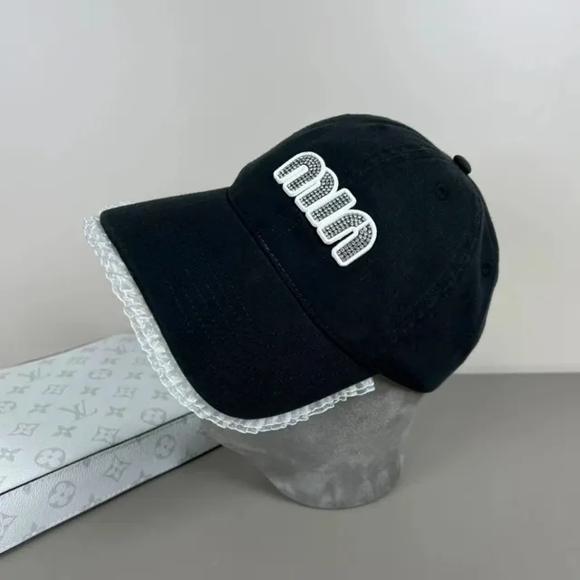 Maison Margiela Baseball Cap Crystal Logo