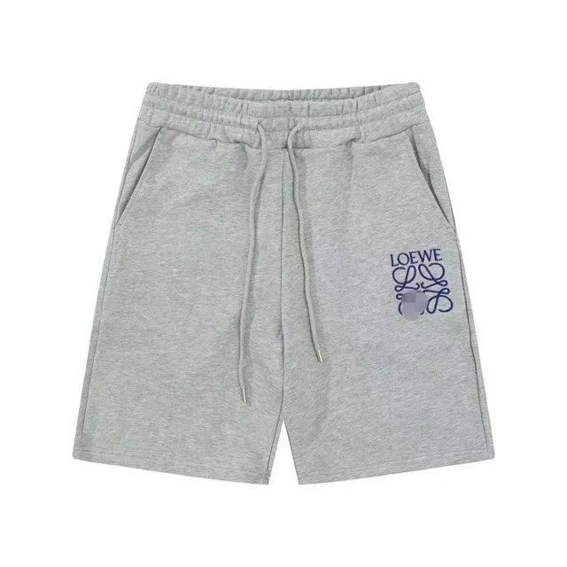 Loewe Logo Shorts Heather Grey