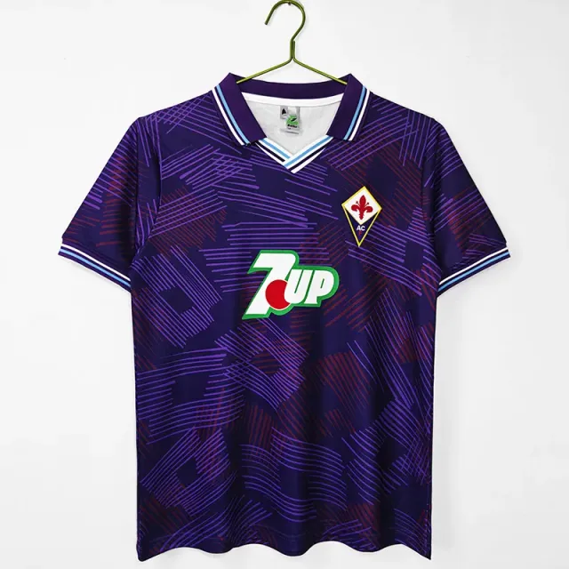 Fiorentina Home Jersey 7UP Sponsor