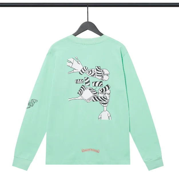 Chrome Hearts Long Sleeve Tee Graphic Print