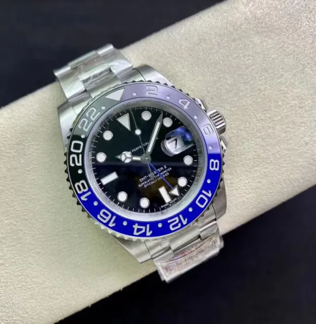 Black and blue circle