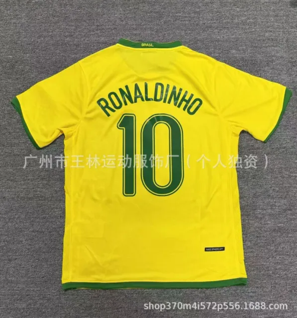 06 brazil home yellow (no. 10)