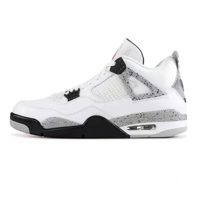 Air Jordan 4 White Cement