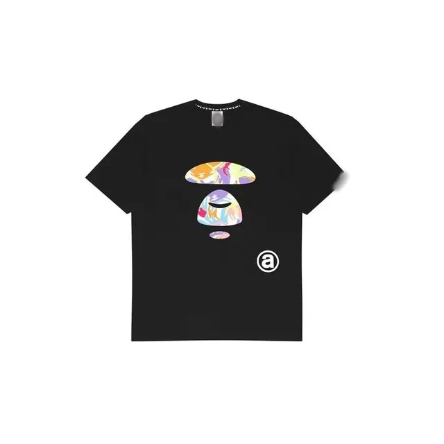 BAPE Shark Tee Multicolor Camo Ape Head