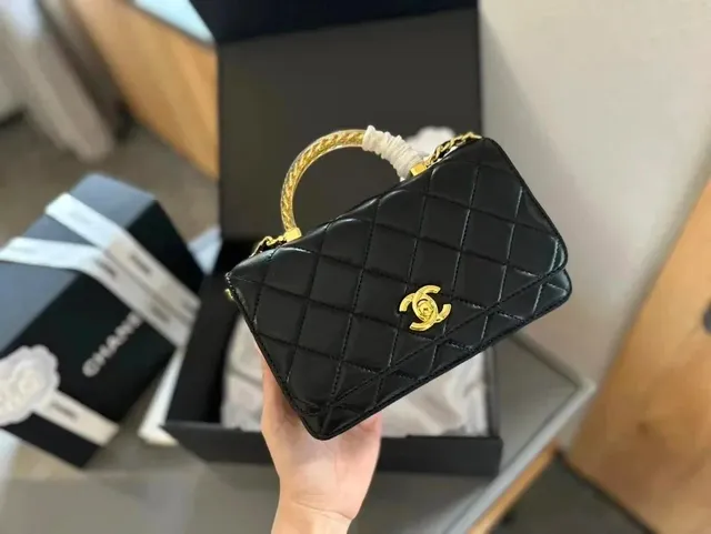 Chanel Classic Flap Bag Mini with Chain Handle