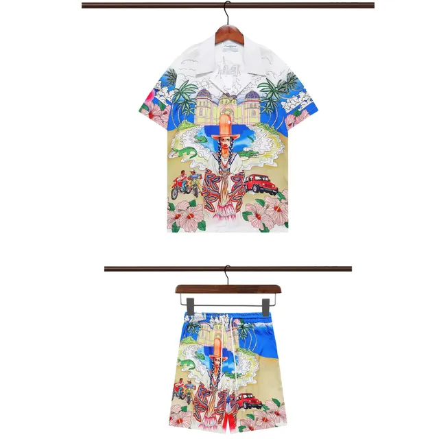 Casablanca Tennis Club Set Palace Print