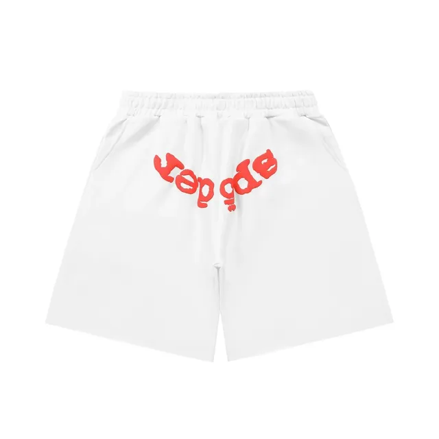 Corteiz Logo Shorts Red Logo
