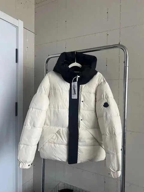 Moncler Puffer Jacket Two-Tone Hooded