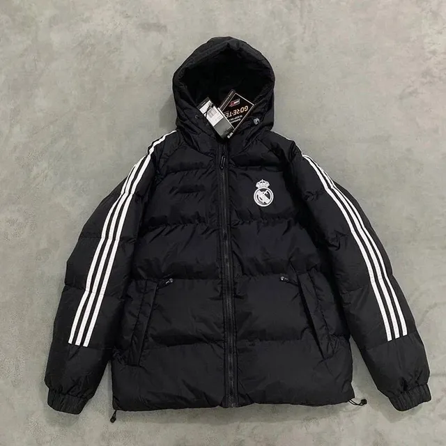 Adidas Puffer Jacket Real Madrid Crest