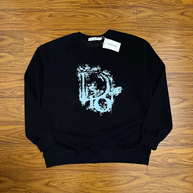 Dior Crewneck Sweatshirt Distressed CD Logo