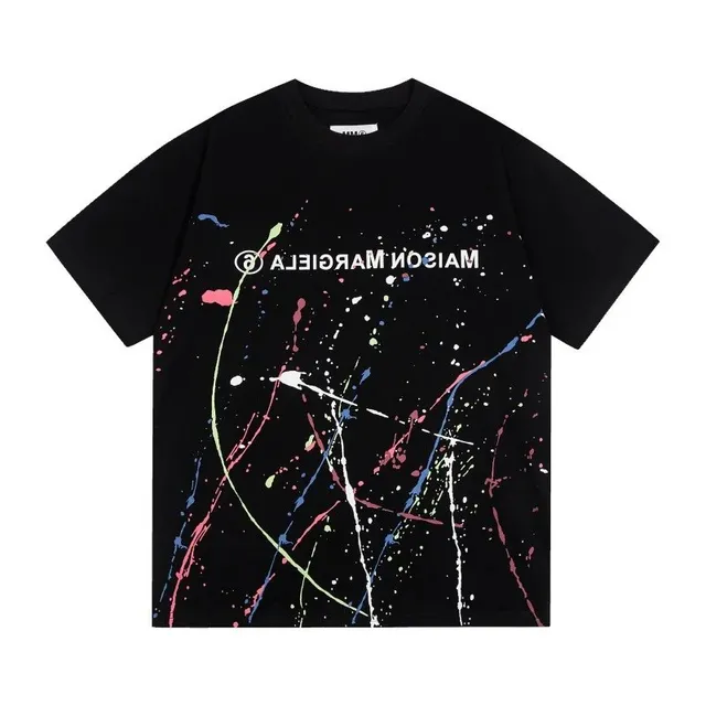 Maison Margiela Paint Splatter Tee Multicolor Paint Splatter