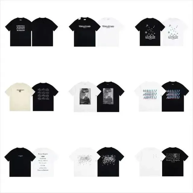 Maison Margiela Graphic T-Shirt Printed Logo and Artwork