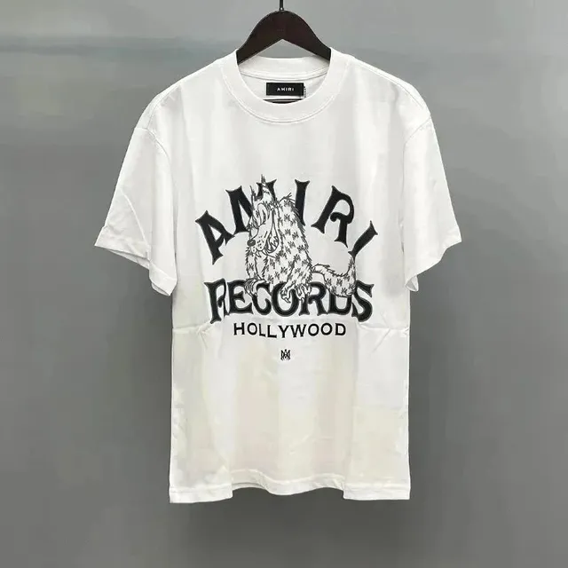 Graphic Tee Amiri Records Hollywood