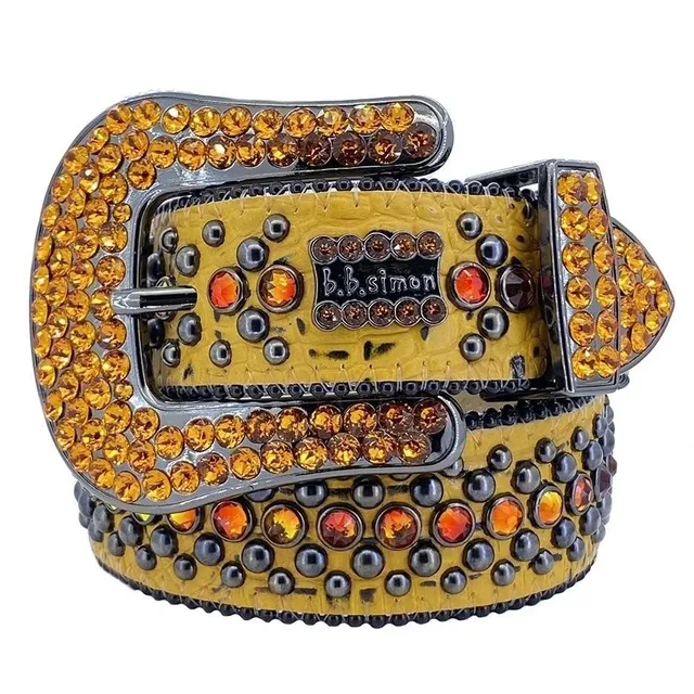 B.B. Simon Embellished Belt