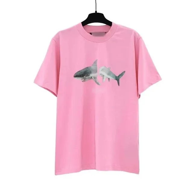 Palm Angels Shark Tee Shark Print