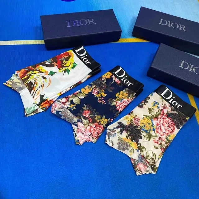 Dior Boxer Briefs Floral Print