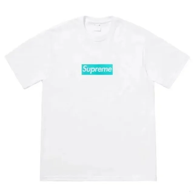 Supreme Box Logo Tee Teal Box Logo