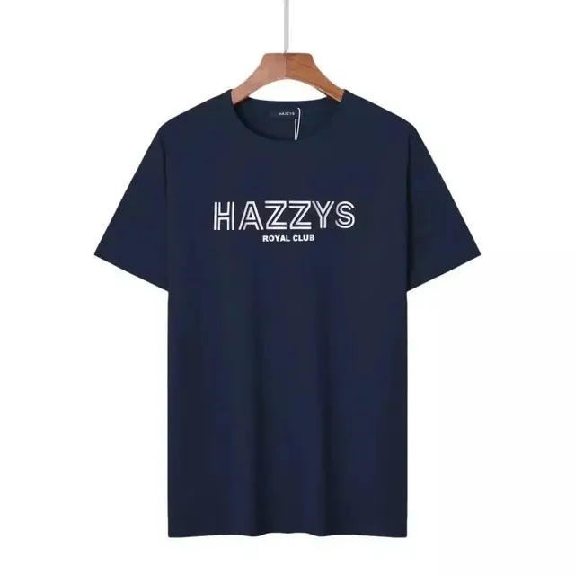 HAZZYS Graphic Tee Royal Club Logo