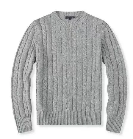 Polo Ralph Lauren Cable Knit Sweater Heather Grey