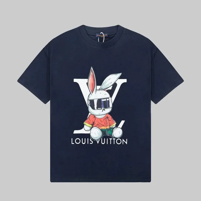 Louis Vuitton Graphic T-Shirt Rabbit Print
